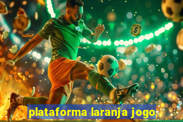 plataforma laranja jogo